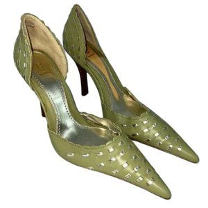 Bakers Green Stacia Pointed Toe Heels